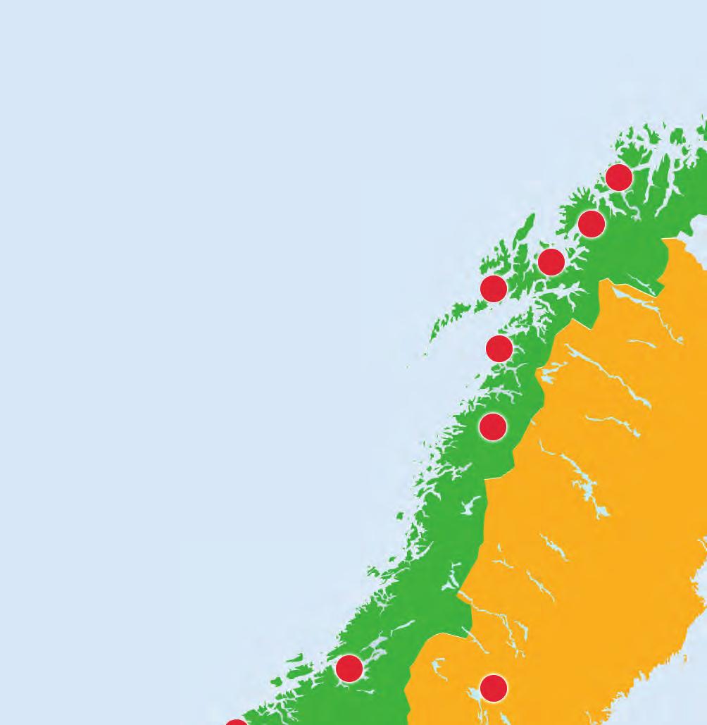 Byene våre Færøyene Norge Agder Alta Bergen Drammen Finnsnes Gjøvik Harstad