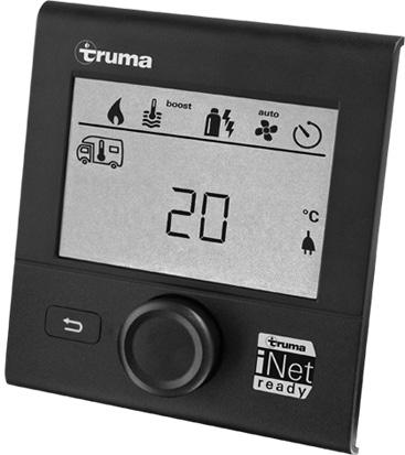 Tilbehør Truma CP plus Digital betjeningsenhet Truma CP plus med klimaautomatikk for de inet-kompatible Truma varmeapparatene Combi og Truma klimasystemene Aventa eco, Aventa comfort (fra og med