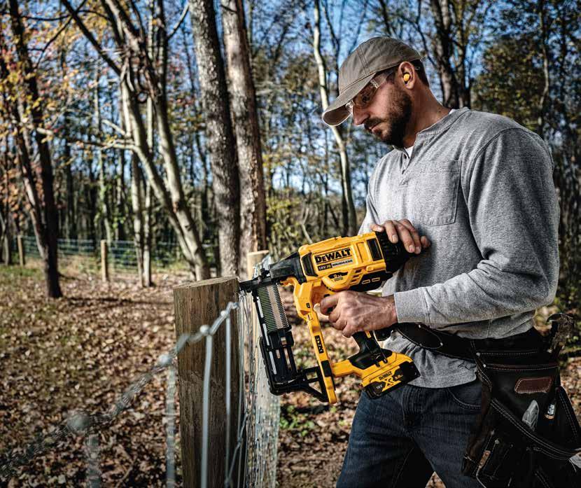 18V XR BØRSTELØS KRAMPEPISTOL DCFS950 er den første dedikerte 18V XR