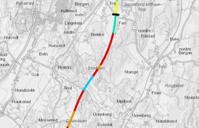 Et hensettingsanlegg etablert i berg eller betongtunnel være svært komplisert å etablere med tilhørende meget høye investeringskostnader sammenlignet med