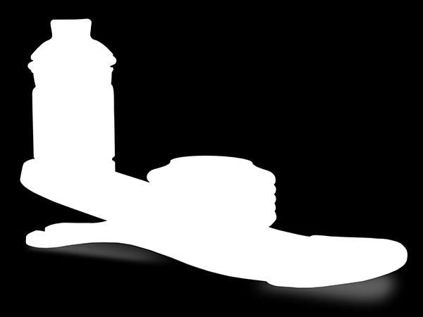 Freestyle Swim protesefot flytter ankeleddet fra en 10mm hælhøydeinnstilling for gange til 70 plantarfleksjon for svømming.