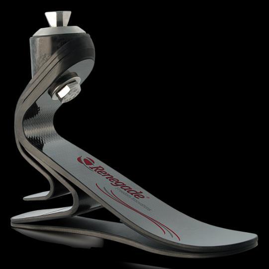 Renegade Den eneste foten i verdens som har patentert Z-Shock Technology. Z-Shock Technology gir en eksepsjonell vertikal støtdemping og komfort.