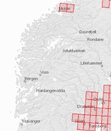 2. Tidlegare kartlagte områder Det har tidlegare ikkje vore kvikkleire- kartlegging i regi av NVE Region Vest Det som er kartlagt er