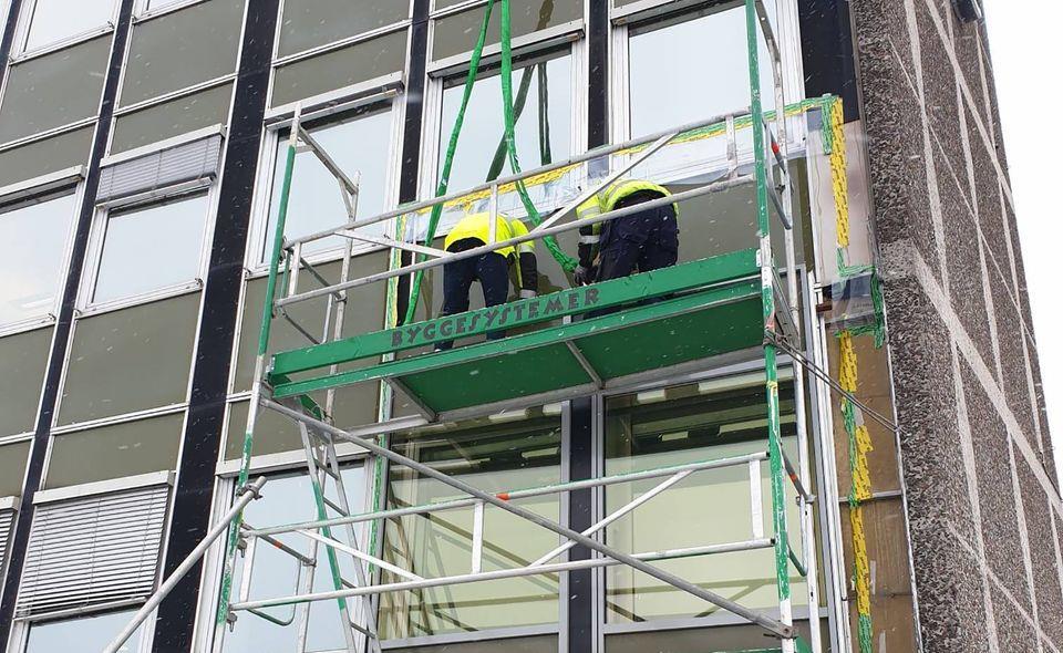 2.4.2019 09:30:00 CEST Glass og Fasadeforeningen «Ticon-bygget får «high-tech fasade» Det verneverdige Ticon-bygget i Drammen skal rehabiliteres.