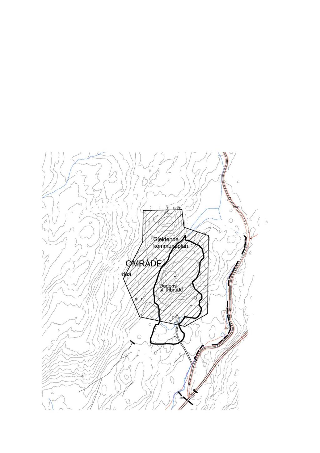 Konklusjon Det planlegges utvidelse av dagens steinbrudd i Redalen, vesentl ig mot n o r d o g vest, se fig. 1.