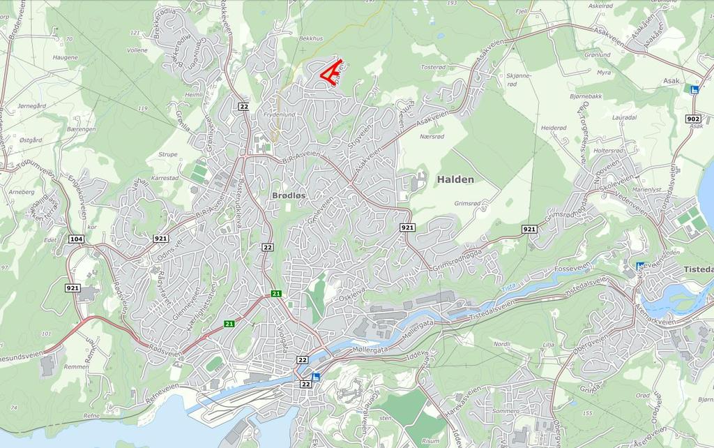 Halden kommune postmottak@halden.kommune.no Deres ref Vår ref. Dato 2015/1425 31.08.2018 Innspill til kommuneplanens arealdel, 2018. Rubinveien. Gnr. 98., Bnr. 1639.