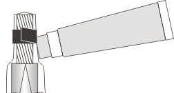 Fse preprering Tbell 2 - Appliksjonsområde for meknisk kbelsko Refernse Tverrsnitt (mm 2 ) Ø øver rund komprimert Al eller Cu leder (mm) Ø øver rund solid Al leder (mm) BLMC-400-16-1250A 400 19.7-24.