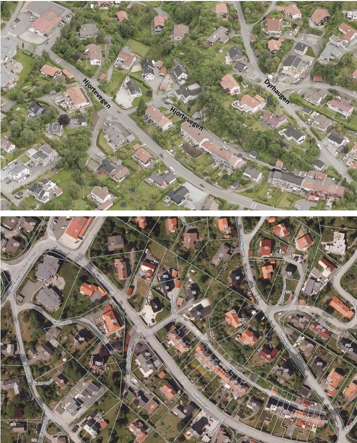 3.2 Bygninger i nærområdet Nærområdet er et etablert boligområde med i hovedsak eneboliger og rekkehus fra 1950 og 1960-tallet.