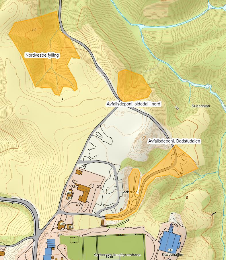 Rambøll - Sørborgen massedeponi 1. INNLEDNING 1.1 Bakgrunn Ramlo Satak AS planlegger å etablere massedeponi på Sørborgen i Klæbu kommune, gnr/ bnr 18/1 og 2, oversiktskart i tegning M101.