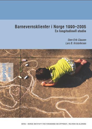 Barnevernsklienter i Norge 1990-2005 (Clausen & Kristofersen, 2008) De fant at på samtlige forhold så skåret barnevernutvalget dårligere, og med hensyn
