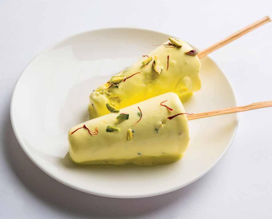 As sold every day on the streets of Jaipur in India! We offer you now Shahi Kulfi! The true taste of Indian ice-cream on stick!