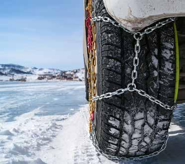 Effektiv varme 6800 Nordic Line kan leveres med innstøpte varmekabler eller rør for vannbårenvarme for oppvarmning av vekten på vinterstid.