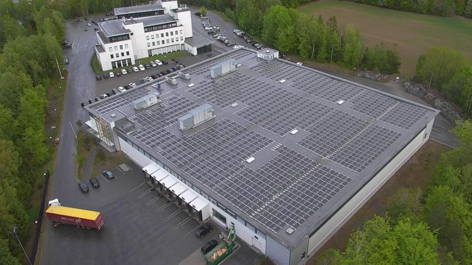 Torp IT - et tak med mening Eiendomsselskap i Sandefjord 20.500 m2 kontorer, lager og datarom m.m. 3.000.