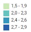 Registrert ledighet april 2019 Landsgjennomsnitt: Rogaland: 2,3%