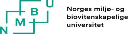 8.2 Spørreskjema Velkommen til denne spørreundersøkelsen som er en del av mitt siste prosjekt i mastergradstudiet økonomi og administrasjon ved Norges miljø- og biovitenskapelige universitet.