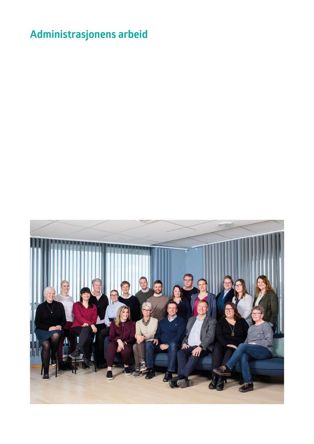Administrasjonens arbeid RfD ivaretar bestillerfunksjonen for renovasjon i ni kommuner. Selskapet hadde 22 ansatte ved utgangen av 2018. Alle ansatte har arbeidssted i Grønland 1 i Drammen.