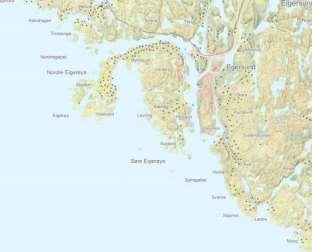 Nr. 8 Eigerøy Innspill fra: Gnr./Bnr. - Hvor Fakta Boston Sjøområdene i og ved Eigersund 14. Eierforhold - 15. Vurdert arealkategori i ny kommuneplan: Areal for utvinning av skjellsand 16.