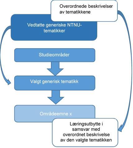 1. Innledning I denne veiledningen gjøres det rede for rammene for det nye fellesemnet «områdeemne», som skal ha oppstart senest studieåret 2019/2020.