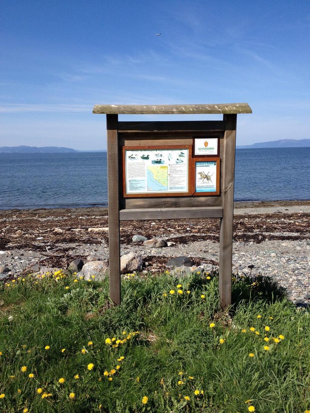 Besøksstrategi for 8 fuglefredningsområder i Ramsar-området Trondheimsfjorden våtmarkssystem Figur 2.