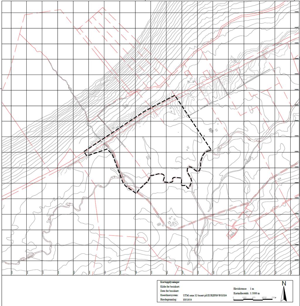 Figur 2: Oversiktskart som viser omriss av planområdet. Figur hentet fra planprogram.