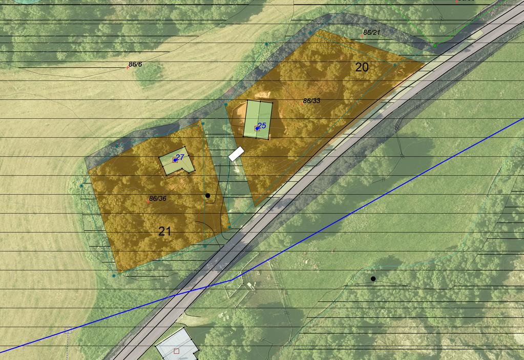 Arealplan gbnr 86-36 Tas forbehold om feil i