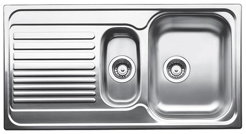 450 mm Blanco tipo 6 s Art.nr.156.011 Kjøkkenvask i rustfritt stål.