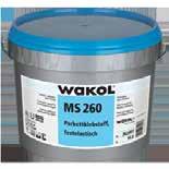 benytte festmidler fra Wakol for å sikre en solid og