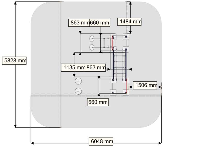 Plassering av forankringer / Ground plan / Placering av förankringar Alle