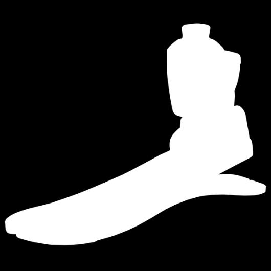 PROTESEFØTTER Kinterra Kinterra er en protesefot som kombinerer hydraulikk og karbonfiber.