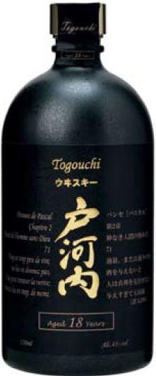 Togouchi 18 YO Ny variant av en japaner vi har hatt en stund, nå med endret styrke. Fremstilt av 60 % korn og 40 % maltet bygg, gjær og vann.