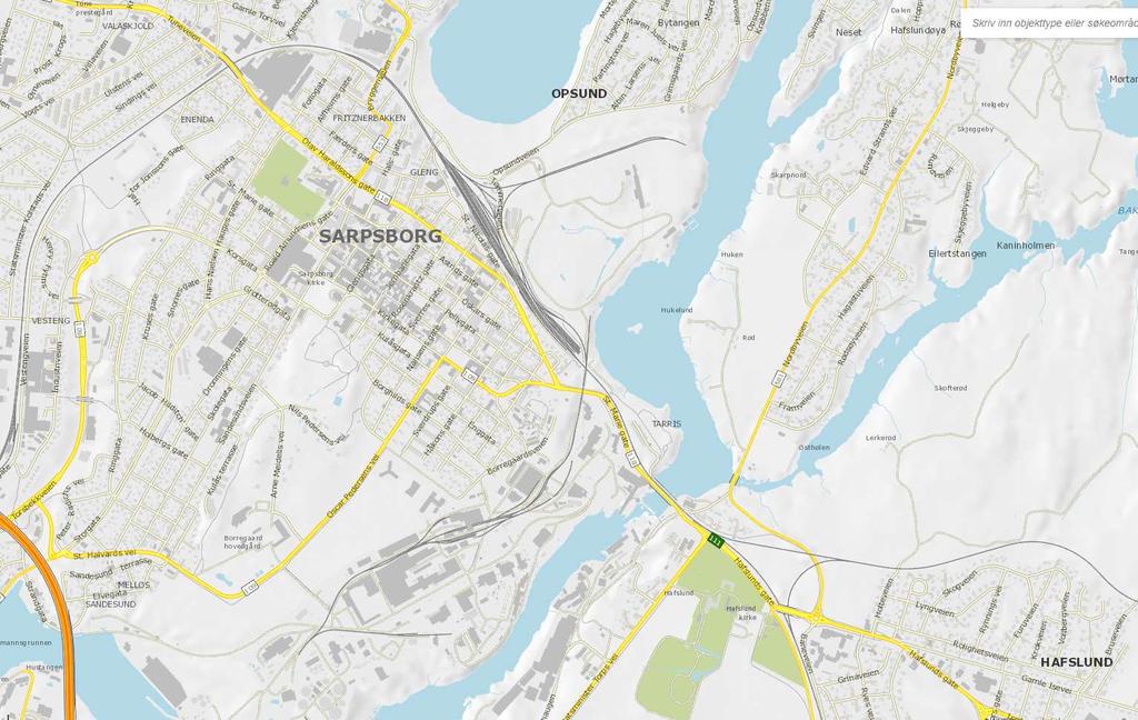 8 av 59 3 BESKRIVELSE AV DAGENS SITUASJON Tilgjengelighet til Sarpsborg stasjon for gående og syklende er analysert.