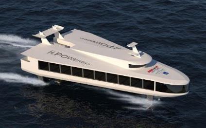 ZEFF high speed vessel High speed light craft route between Trondheim and Kristiansund (95 naut.