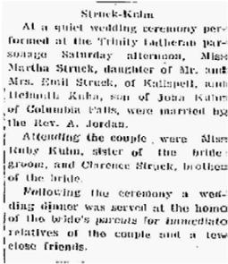 Sep 1939 pg 6 Karlson Arnold D Goodwin Ruth Louise license 5 Oct 1939 pg 4 Kelly Marland R