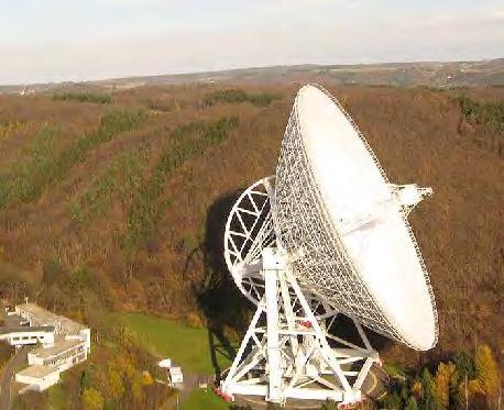 Radio telescope @ Effelsberg, Germany total