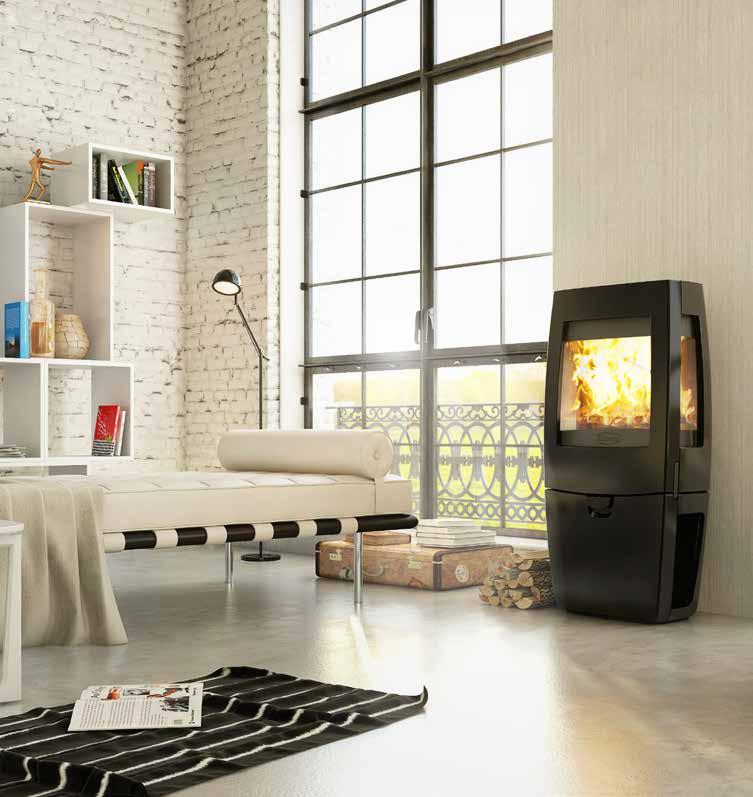 SENSE SENSE 403 DOVRE SENSE 403 Peisovn 40 cm Varmeeffekt: 3300 9000 W, Nominell: 7000 W Virkningsgrad: 80,0 % 4,66 g/kg 175 kg Røykuttak diameter: mm Topp og bak Regulerbare bein: Nei Brennkammer: