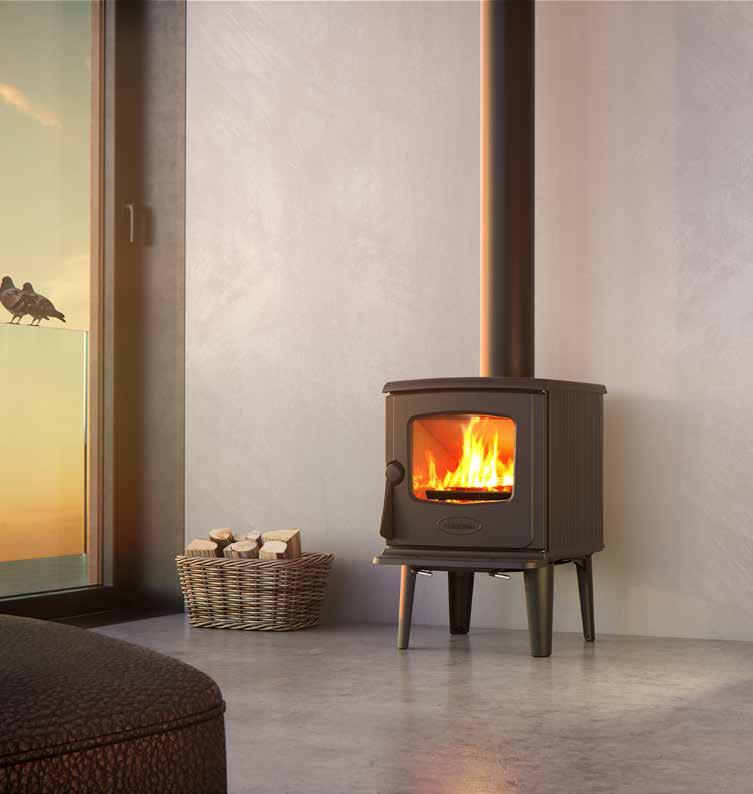 325 325 CB DOVRE 325 CB Peisovn 30 cm Varmeeffekt: 2 6000 W, Nominell: 6000 W Virkningsgrad: 80,0 % 4,82 g/kg 102 kg Røykuttak diameter: 125 mm Topp og bak Brennkammer: Skamolx Gulvplatemål minimum: