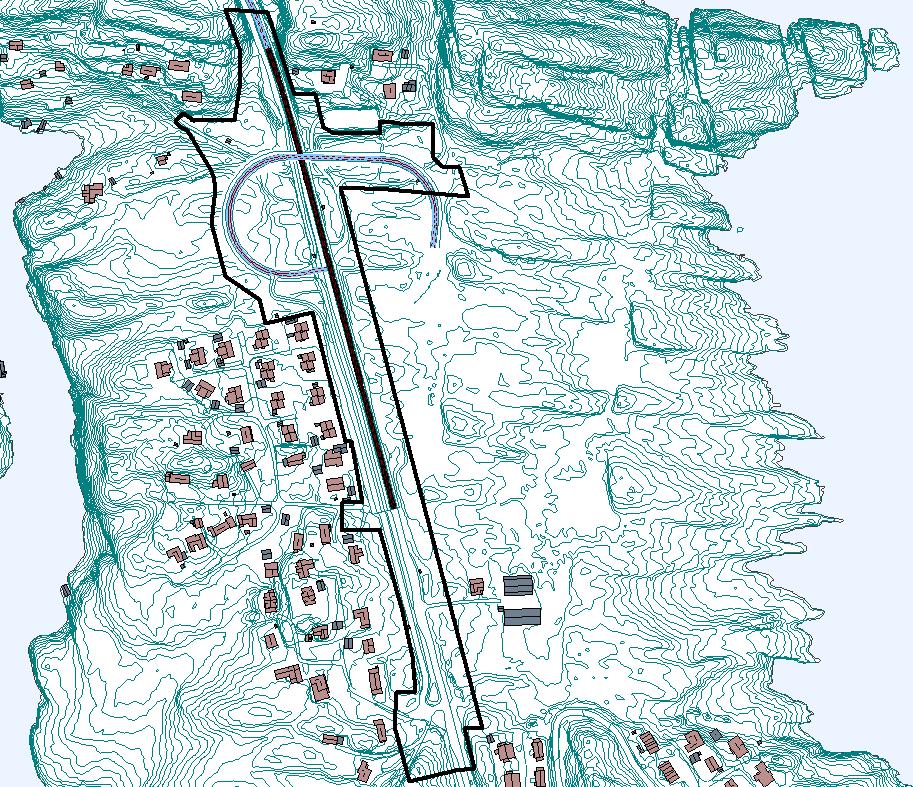 videre på byggeplannivå. Det er gjort en beregning av maksimalt støynivå i nattperioden, hvor den er funnet til å ikke være dimensjonerende. 4.