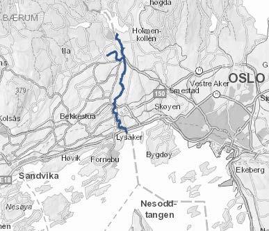 3 LYSAKERELVA Lysakerelva renner fra Bogstadvannet i Oslo/Bærum og munner ut i Oslofjorden mellom Snarøya og Bygdøy, i det som også kalles