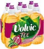 Tee Granatapfel PET DPG Volvic Grüner Tee Minze PET DPG Volvic Tee Grüner Tee Zitrone PET DPG Einheit 9