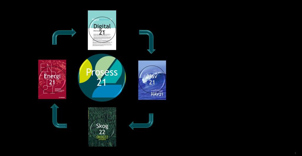 1. Bidra til innovasjoner i og rundt prosessindustri Hvorfor: Mer diversifisert og mindre konjunkturavhengig prosessindustri Flere kompetansearbeidsplasser over hele landet Potensial for utvikling av