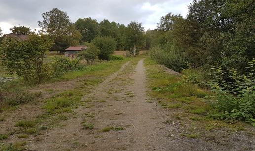Ved Kjenn må strekningen kobles mot eksisterende sykkelveinett langs Osloveien.
