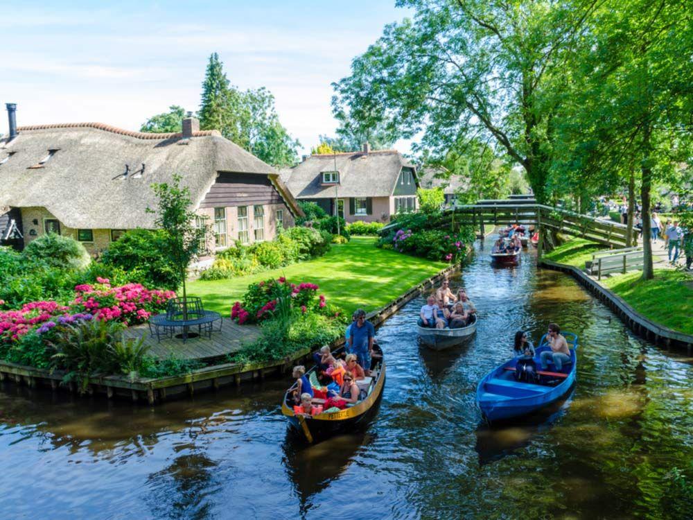 I dag vi kjører til Giethoorn.