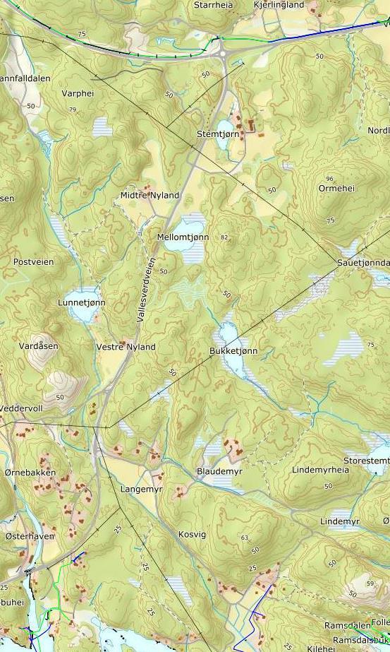 Arbeidet startet opp for flere år siden, samtidig med at la nye ledninger fra Borkedalen / Sekkebekk mot nytt næringsområde på Brønningsmyr.