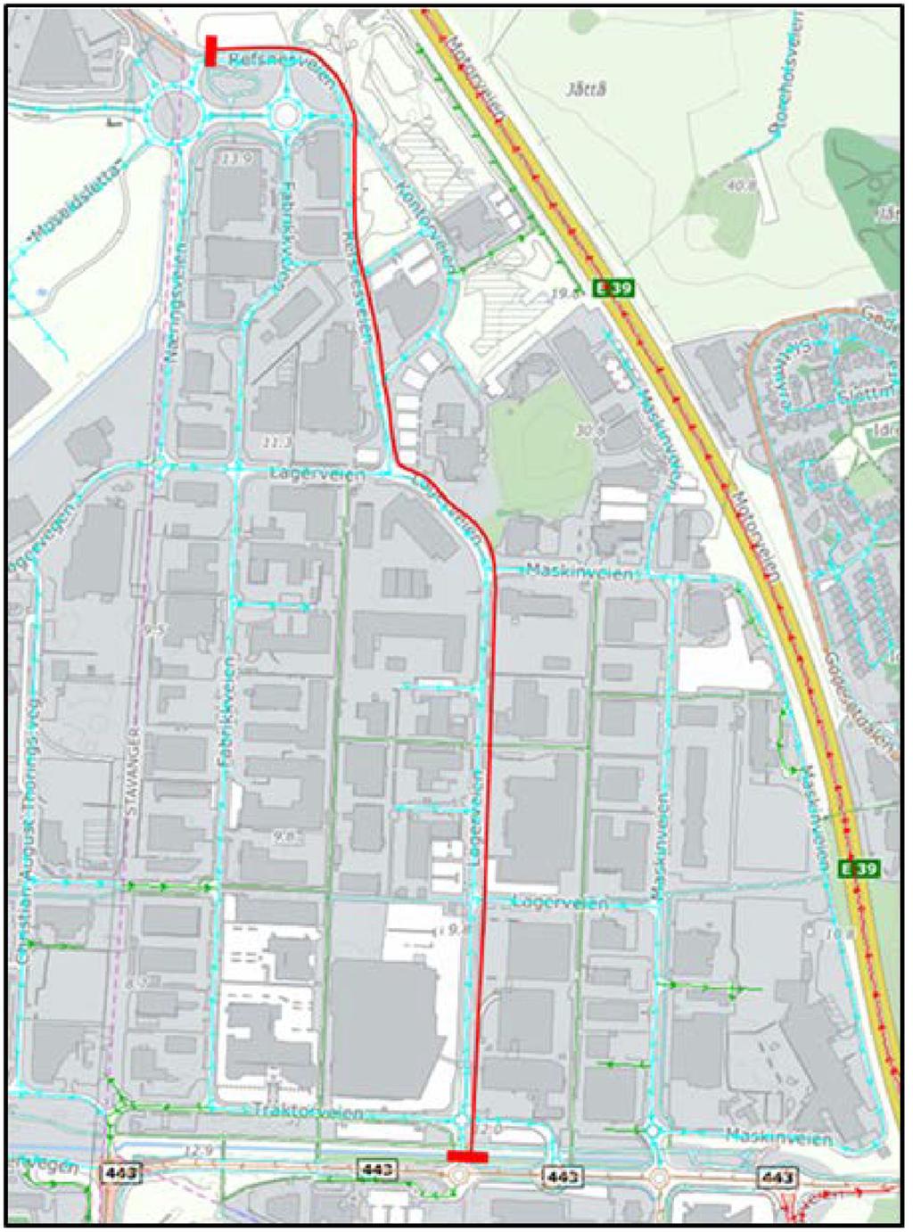 Utvalgssakens nummer: Side 4 av 5 Veg HP Meter fra Meter til Sum meter Lagerveien KV3115 1 47 47 Lagerveien KV3115 749 748 Kontorveien KV3667 44 51 97 Refsnesveien KV335 1 753 753