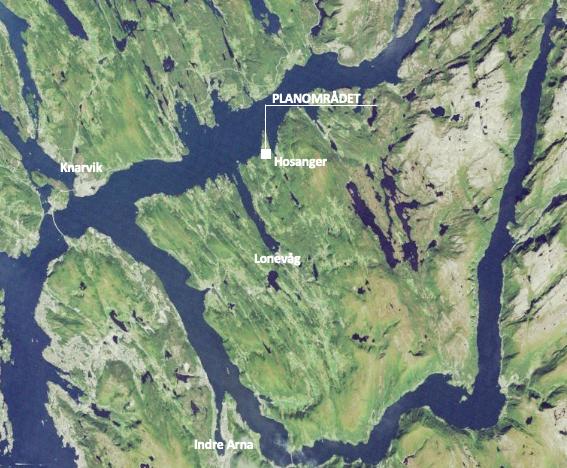 informasjon om dei tankane som ligg føre for utforminga av området. Innledning Det vert varsla oppstart av privat reguleringsplan for gnr. 87, brn 3 m.fl, Hoshovdstølen - Osterøy kommune.