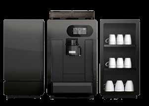 kaffe-/espressomaskin for det profesjonelle markedet. Kapasiteten dekker små og mellomstore steder.