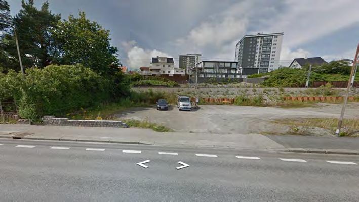 Området benyttes i dag til parkeringsområde, men i planforslaget legges det opp til parkformål