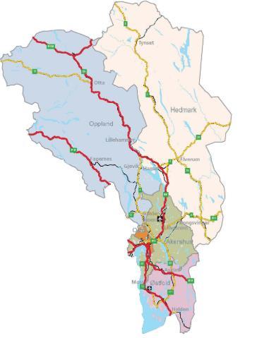 Hva er Region øst?