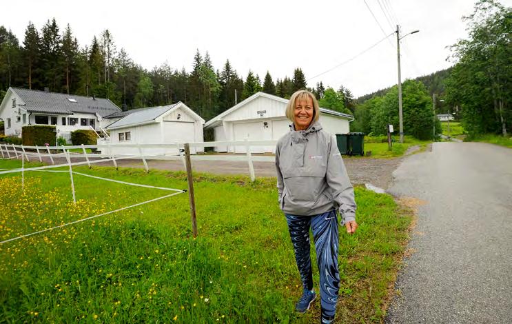 Ned 30 kio på 4 måneder og be kvitt smertene Ut på tur, hver eneste dag, fra sitt hjem i Mæen 164, inne ved skogkanten i Skoger, og innover ti Bekktjern.