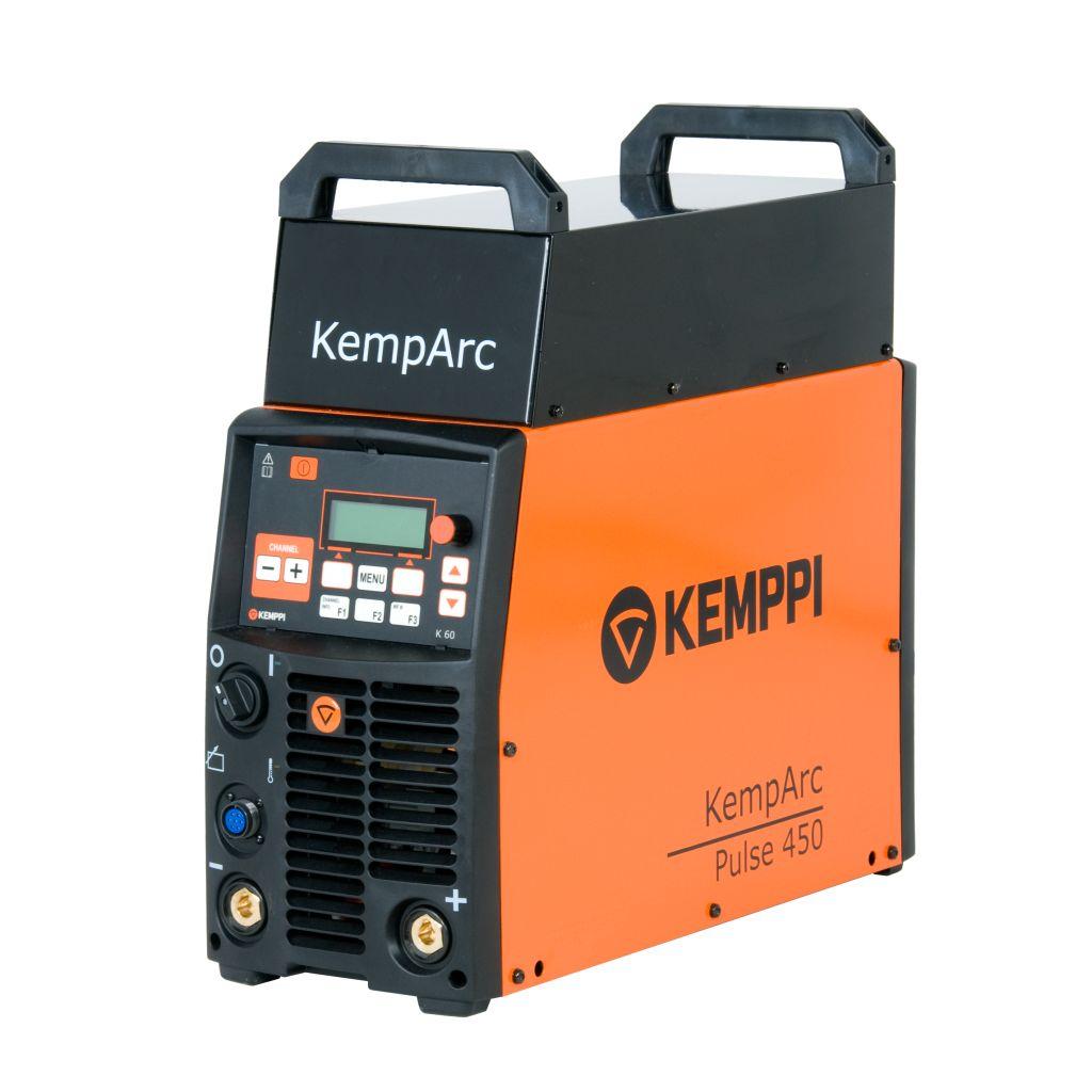 PRODUKTALTERNATIVER KempArc Pulse 350 Power source KempArc Pulse 350 er en CC/CV-strømkilde, laget for krevende profesjonell bruk.